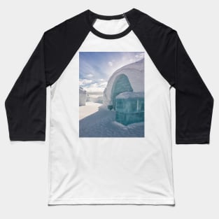 Blue Skies, Blue Ice Baseball T-Shirt